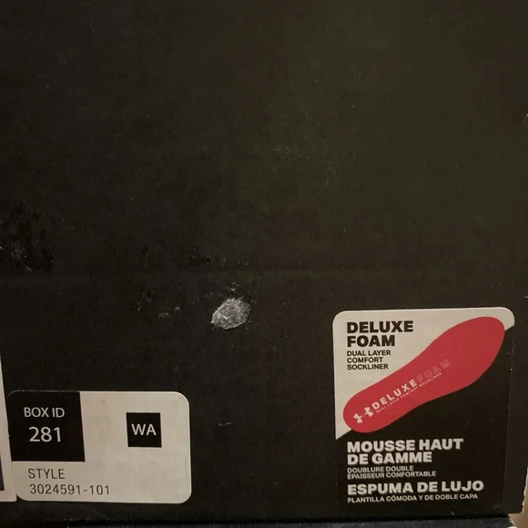 Under Armour Women Charged Assert 9 White Shoes Size 11 NIB Style 3024591-101 - Picture 9 of 10